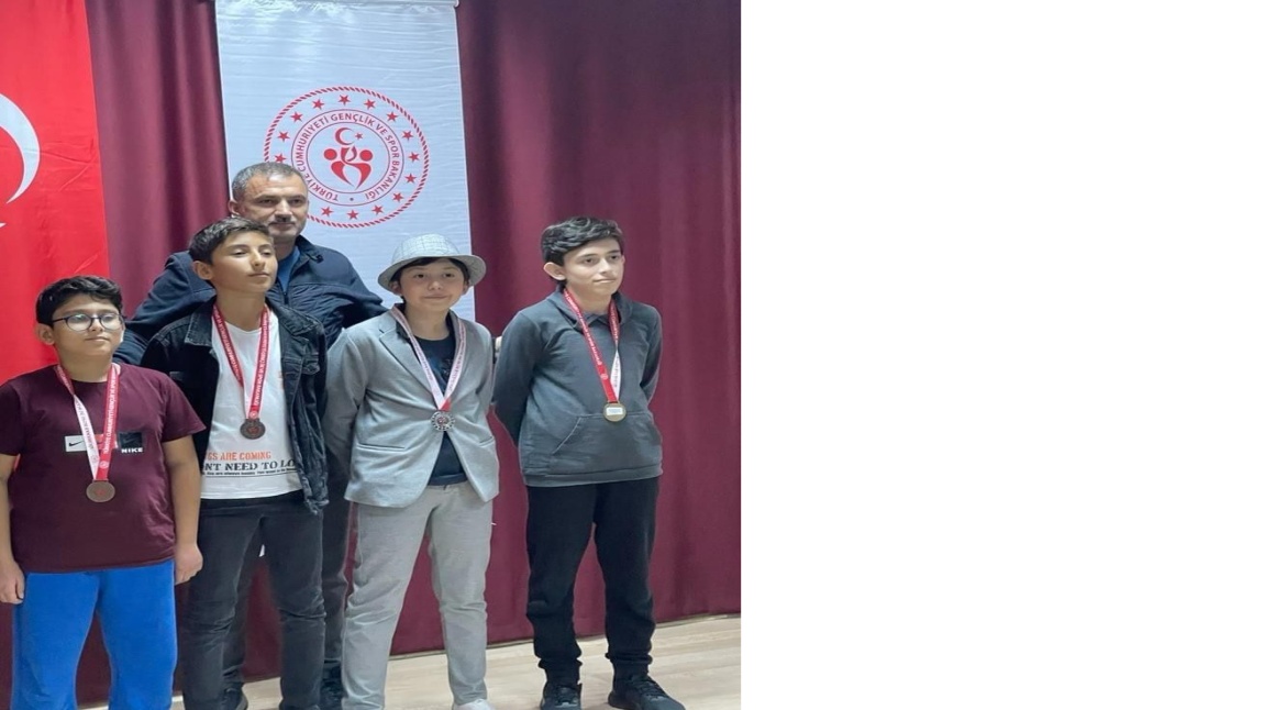Amasya Satranç Turnuvasında Ödül Alan Öğrencilerimiz